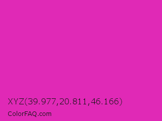 XYZ 39.977,20.811,46.166 Color Image