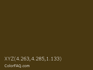 XYZ 4.263,4.285,1.133 Color Image