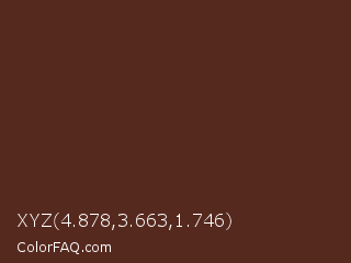 XYZ 4.878,3.663,1.746 Color Image
