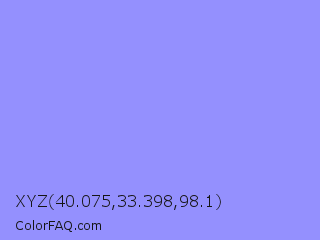 XYZ 40.075,33.398,98.1 Color Image