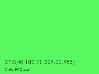 XYZ 40.182,71.224,22.456 Color Image