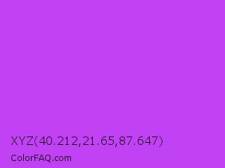 XYZ 40.212,21.65,87.647 Color Image