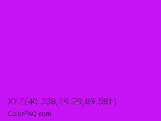 XYZ 40.558,19.29,89.581 Color Image