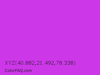 XYZ 40.882,21.492,78.338 Color Image