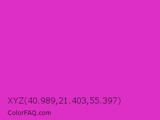 XYZ 40.989,21.403,55.397 Color Image