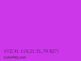 XYZ 41.119,21.51,79.827 Color Image