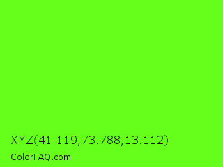 XYZ 41.119,73.788,13.112 Color Image