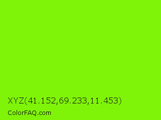 XYZ 41.152,69.233,11.453 Color Image
