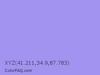 XYZ 41.211,34.9,87.783 Color Image
