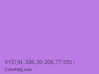XYZ 41.336,30.206,77.051 Color Image
