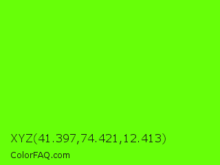 XYZ 41.397,74.421,12.413 Color Image