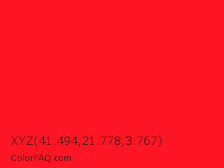 XYZ 41.494,21.778,3.767 Color Image