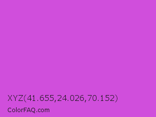 XYZ 41.655,24.026,70.152 Color Image