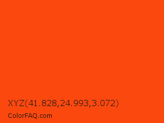XYZ 41.828,24.993,3.072 Color Image
