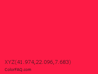 XYZ 41.974,22.096,7.683 Color Image