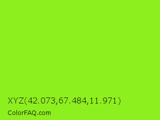 XYZ 42.073,67.484,11.971 Color Image