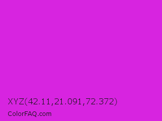 XYZ 42.11,21.091,72.372 Color Image
