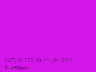 XYZ 42.272,20.441,81.074 Color Image