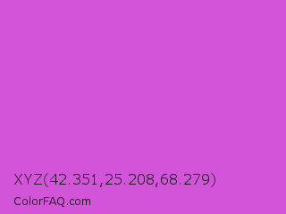 XYZ 42.351,25.208,68.279 Color Image