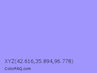 XYZ 42.616,35.894,96.778 Color Image