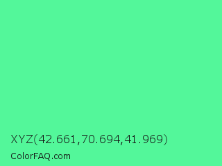 XYZ 42.661,70.694,41.969 Color Image