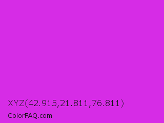 XYZ 42.915,21.811,76.811 Color Image