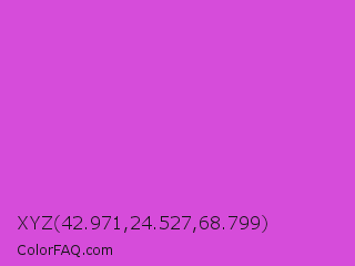 XYZ 42.971,24.527,68.799 Color Image