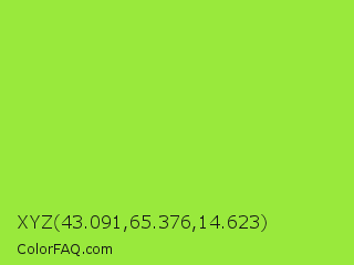 XYZ 43.091,65.376,14.623 Color Image