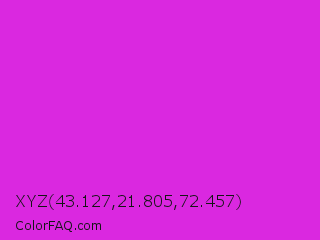 XYZ 43.127,21.805,72.457 Color Image