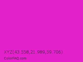 XYZ 43.558,21.989,59.706 Color Image