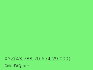 XYZ 43.788,70.654,29.099 Color Image