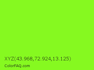 XYZ 43.968,72.924,13.125 Color Image