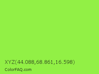 XYZ 44.088,68.861,16.598 Color Image