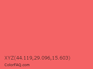 XYZ 44.119,29.096,15.603 Color Image
