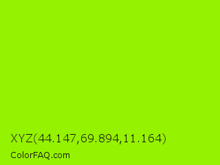 XYZ 44.147,69.894,11.164 Color Image