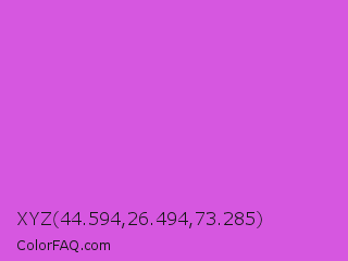 XYZ 44.594,26.494,73.285 Color Image