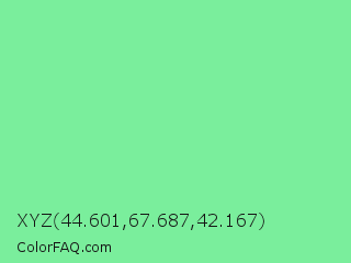 XYZ 44.601,67.687,42.167 Color Image