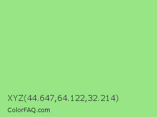 XYZ 44.647,64.122,32.214 Color Image