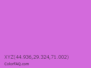 XYZ 44.936,29.324,71.002 Color Image