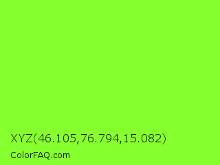 XYZ 46.105,76.794,15.082 Color Image