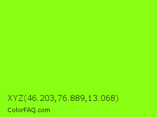 XYZ 46.203,76.889,13.068 Color Image