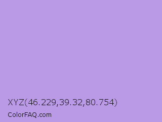 XYZ 46.229,39.32,80.754 Color Image