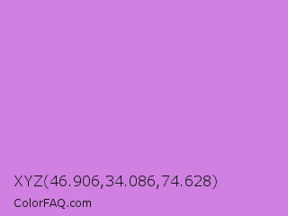 XYZ 46.906,34.086,74.628 Color Image