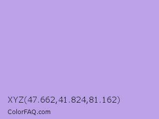 XYZ 47.662,41.824,81.162 Color Image