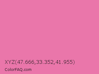 XYZ 47.666,33.352,41.955 Color Image