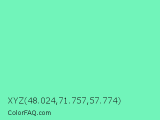 XYZ 48.024,71.757,57.774 Color Image