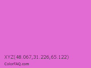 XYZ 48.067,31.226,65.122 Color Image