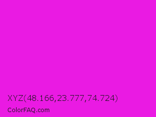 XYZ 48.166,23.777,74.724 Color Image