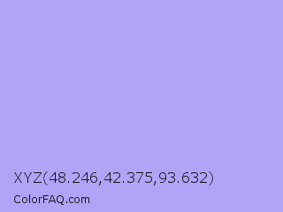 XYZ 48.246,42.375,93.632 Color Image