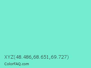 XYZ 48.486,68.651,69.727 Color Image